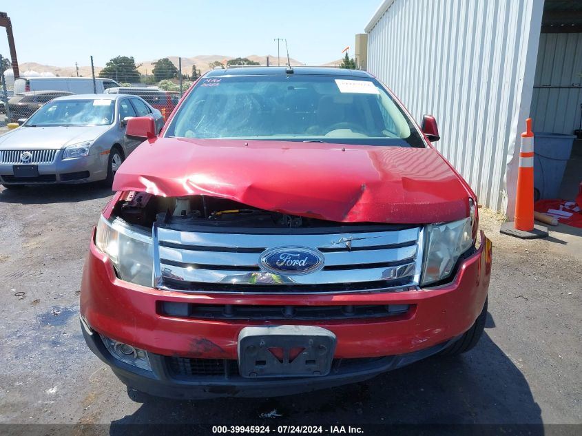 2007 Ford Edge Sel Plus VIN: 2FMDK49C77BA93930 Lot: 39945924