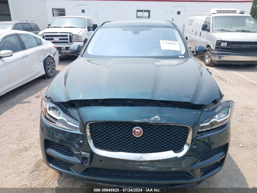 2018 Jaguar F-Pace 30T Prestige VIN: SADCK2GX1JA283014 Lot: 39945925