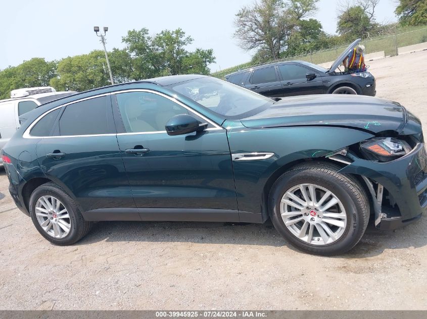 2018 Jaguar F-Pace 30T Prestige VIN: SADCK2GX1JA283014 Lot: 39945925