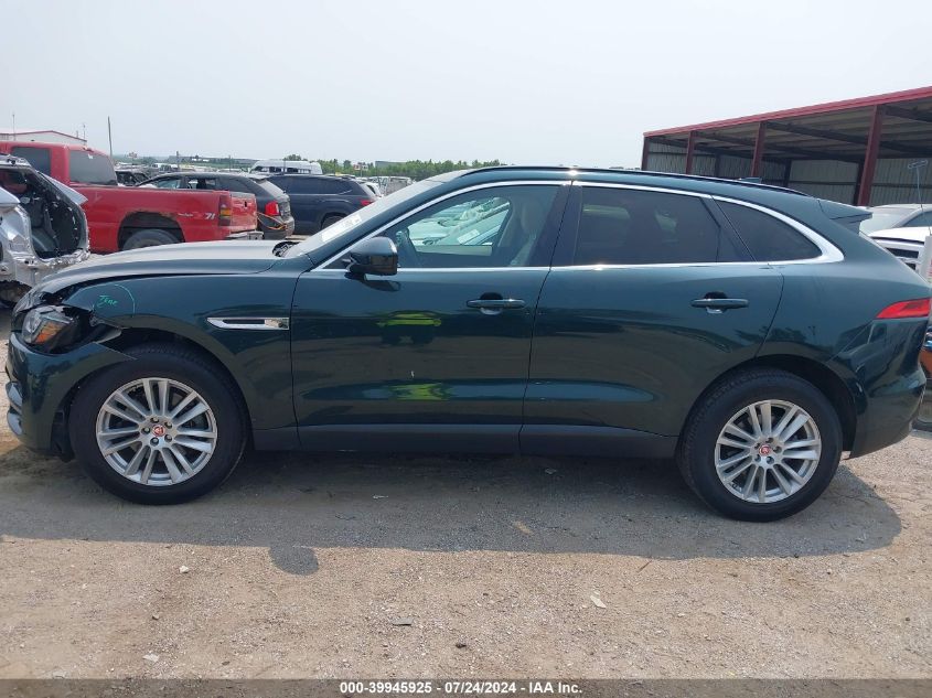 2018 Jaguar F-Pace 30T Prestige VIN: SADCK2GX1JA283014 Lot: 39945925