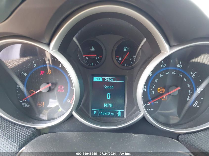 2016 Chevrolet Cruze Limited Lt VIN: 1G1PE5SB9G7134513 Lot: 39945955