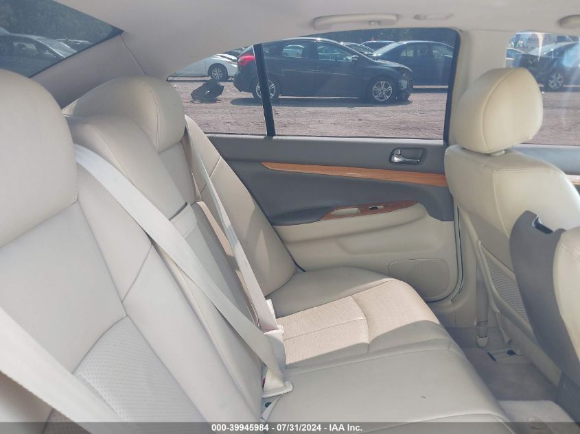 2009 Infiniti G37X VIN: JNKCV61F99M359792 Lot: 39945984