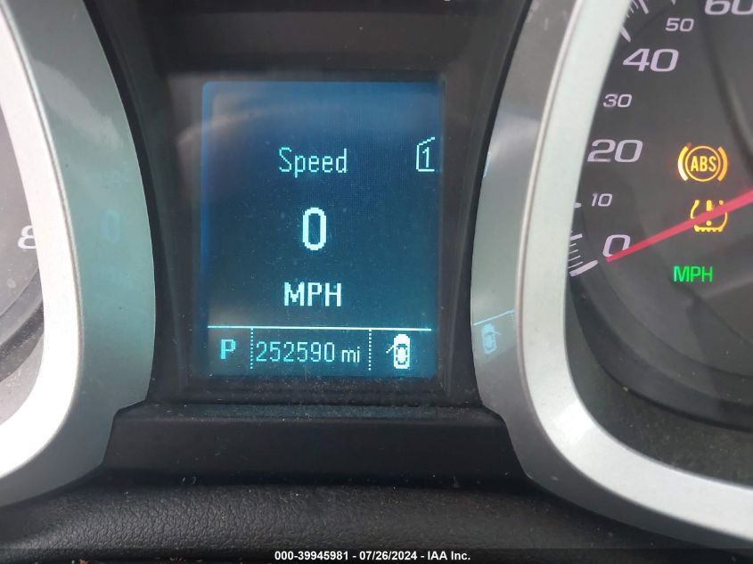 2012 Chevrolet Equinox Ltz VIN: 2GNFLGEK8C6144287 Lot: 39945981