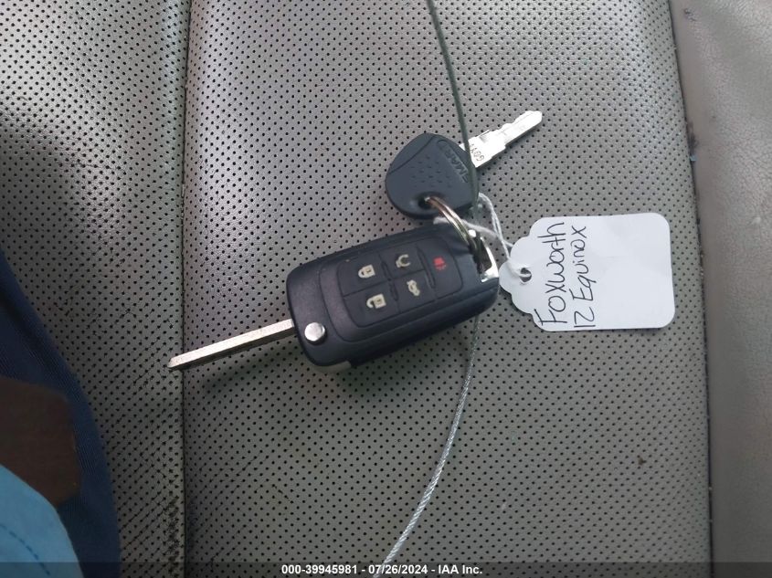 2012 Chevrolet Equinox Ltz VIN: 2GNFLGEK8C6144287 Lot: 39945981