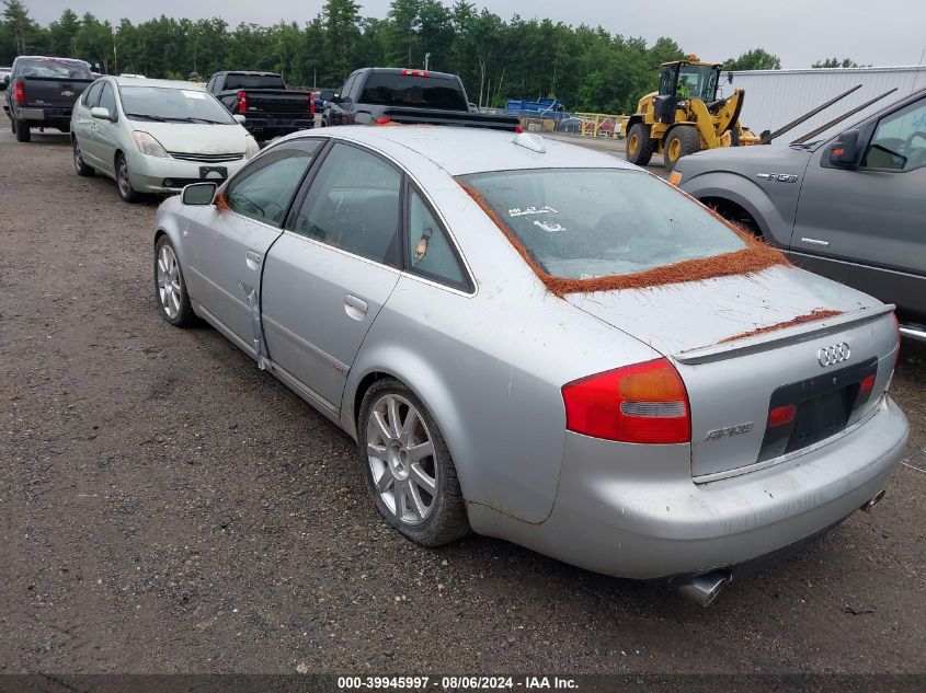 2004 Audi A6 2.7T S-Line VIN: WAUCD64B34N071750 Lot: 39945997