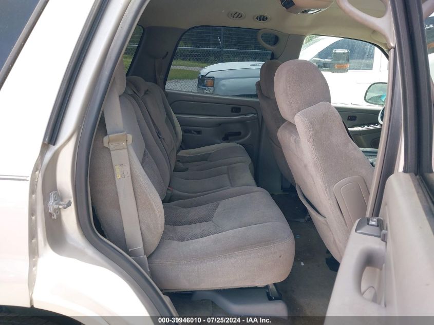 2005 Chevrolet Tahoe Ls VIN: 1GNEK13T15R267900 Lot: 39946010