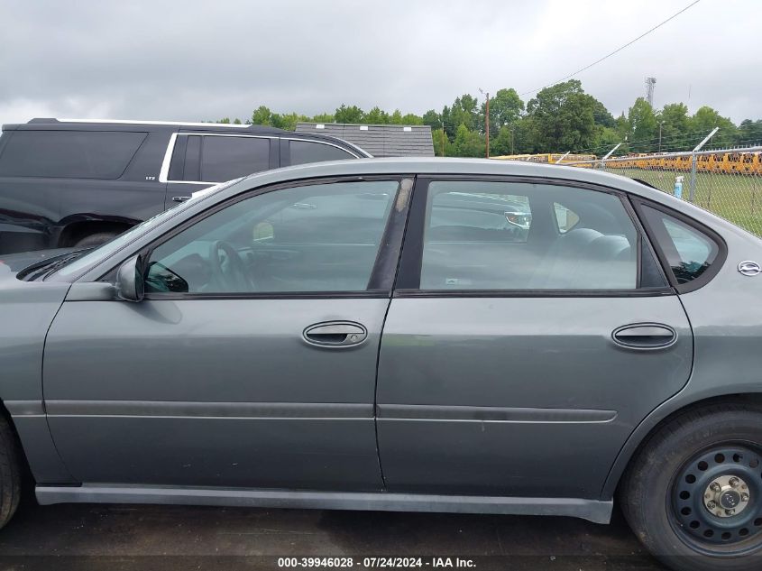 2005 Chevrolet Impala Police VIN: 2G1WF55K059332039 Lot: 39946028