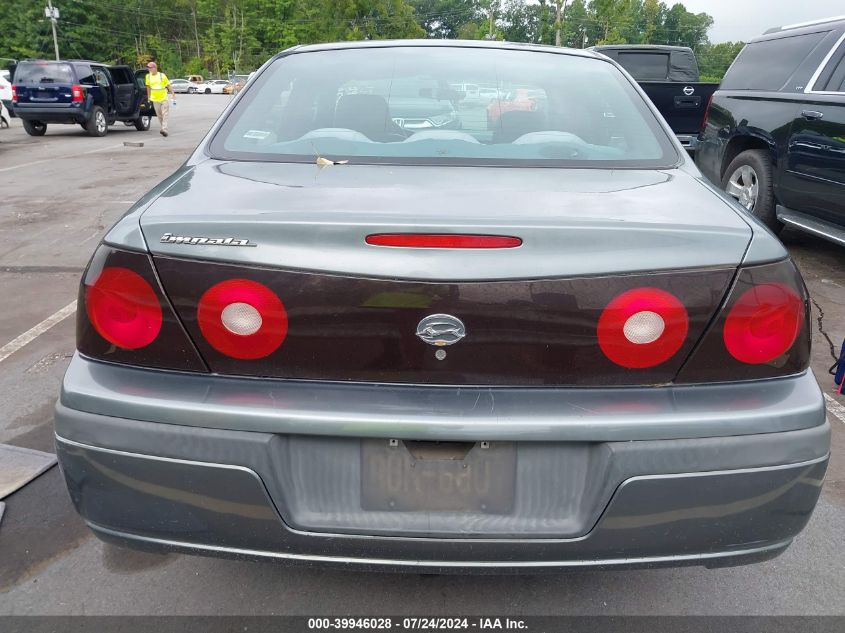 2005 Chevrolet Impala Police VIN: 2G1WF55K059332039 Lot: 39946028