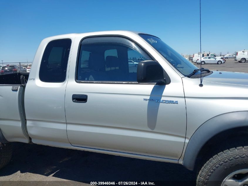 2001 Toyota Tacoma Base V6 VIN: 5TEWN72N51Z784772 Lot: 39946046
