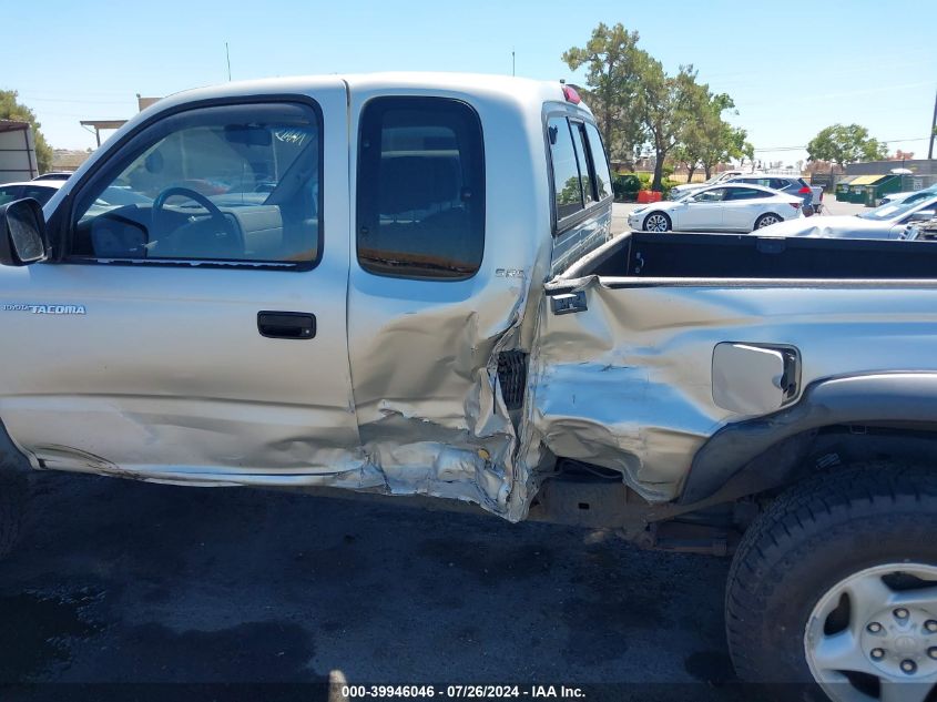 2001 Toyota Tacoma Base V6 VIN: 5TEWN72N51Z784772 Lot: 39946046