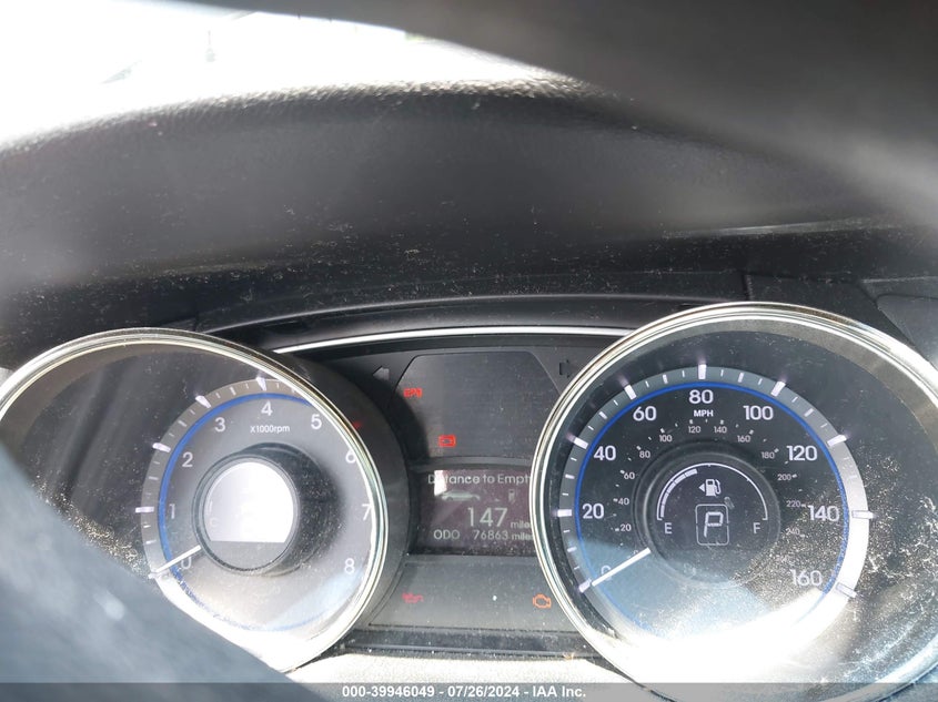 2012 Hyundai Sonata Gls VIN: 5NPEB4AC6CH313755 Lot: 39946049