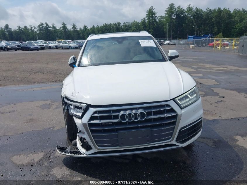 2018 Audi Q5 2.0T Premium/2.0T Tech Premium VIN: WA1BNAFY5J2179830 Lot: 39946083