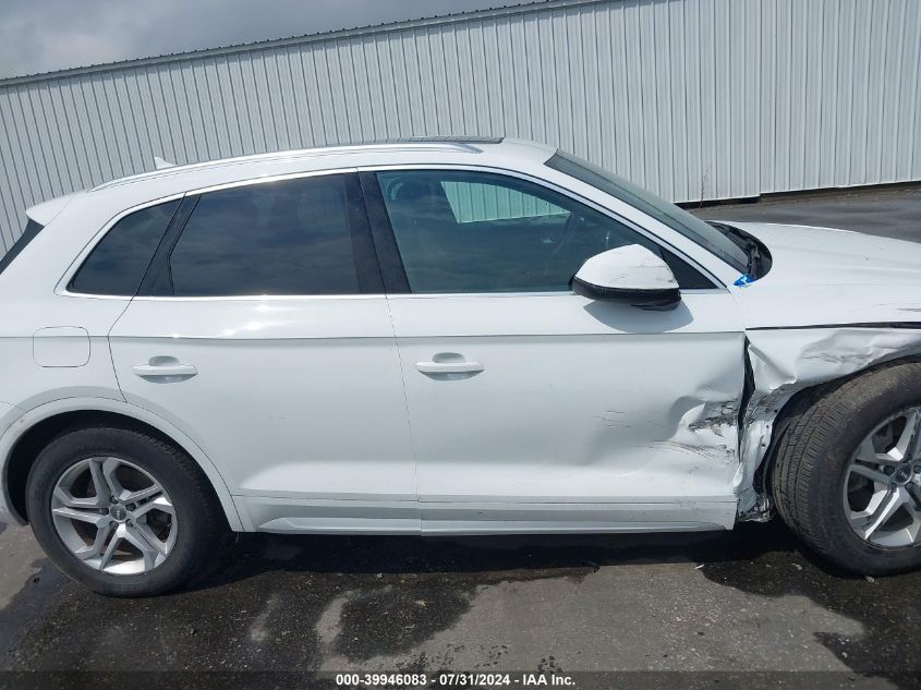 2018 Audi Q5 2.0T Premium/2.0T Tech Premium VIN: WA1BNAFY5J2179830 Lot: 39946083