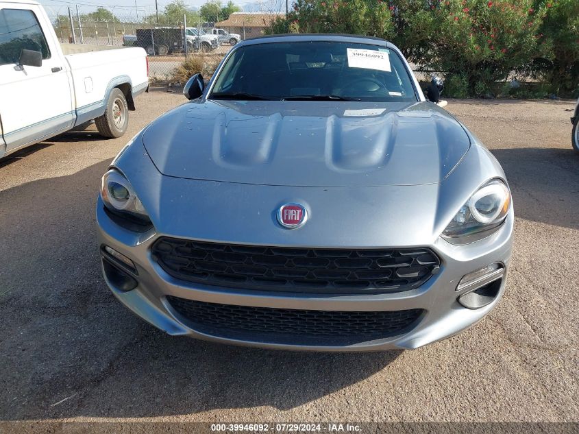 2017 Fiat 124 Spider Classica/Lusso/Abarth VIN: JC1NFAEK4H0129968 Lot: 39946092