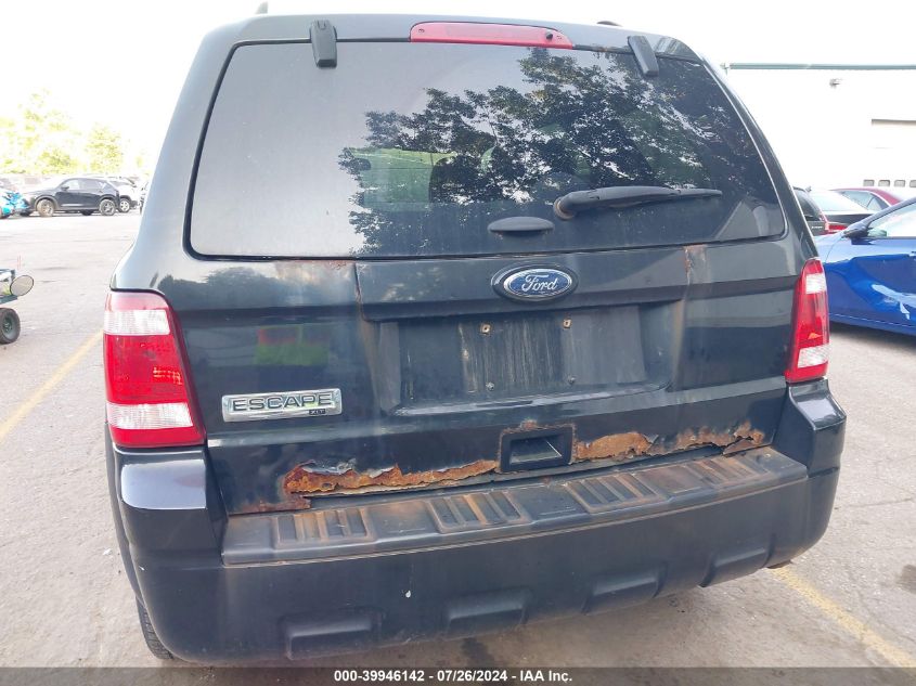 2011 Ford Escape Xlt Automatic VIN: 1FMCU9D73BKB49406 Lot: 39946142