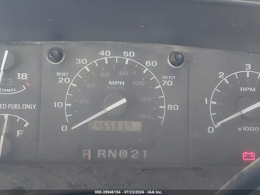 1994 Ford F150 VIN: 1FTEX14N5RKB86696 Lot: 39946154