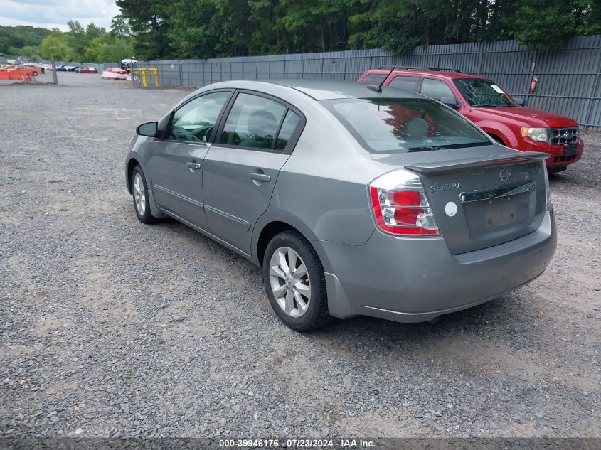 3N1AB6AP8CL700954 | 2012 NISSAN SENTRA