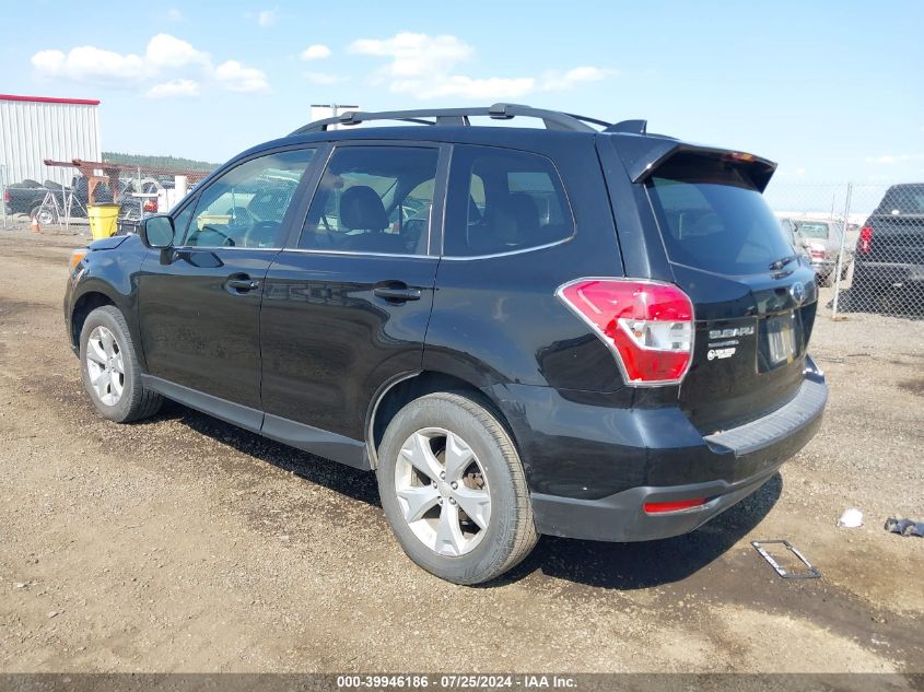 2016 Subaru Forester 2.5I Limited VIN: JF2SJAHC7GH537245 Lot: 39946186