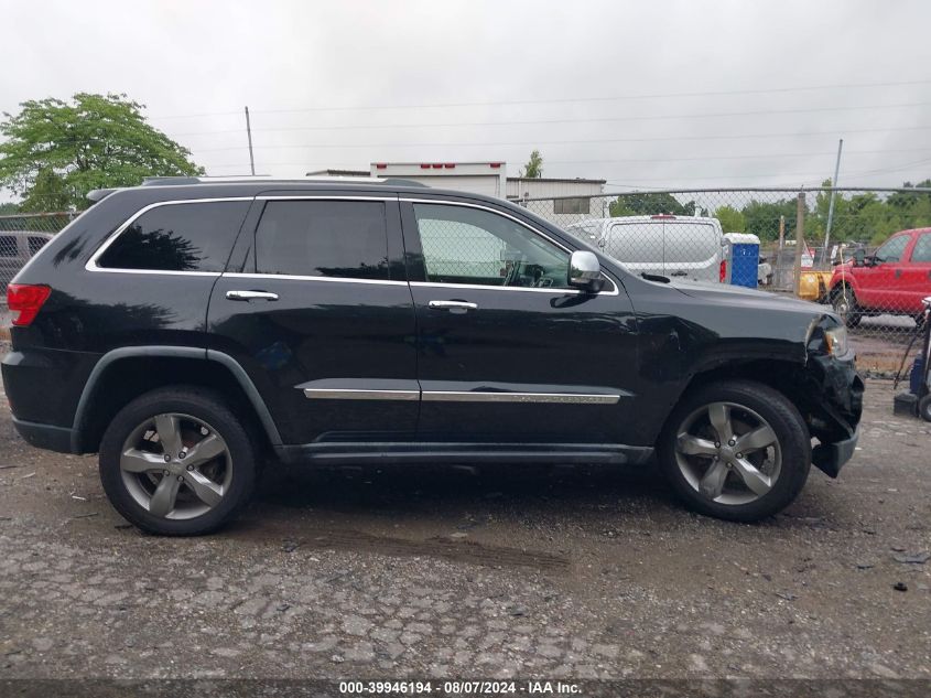 2012 Jeep Grand Cherokee Overland VIN: 1C4RJFCG7CC174585 Lot: 39946194