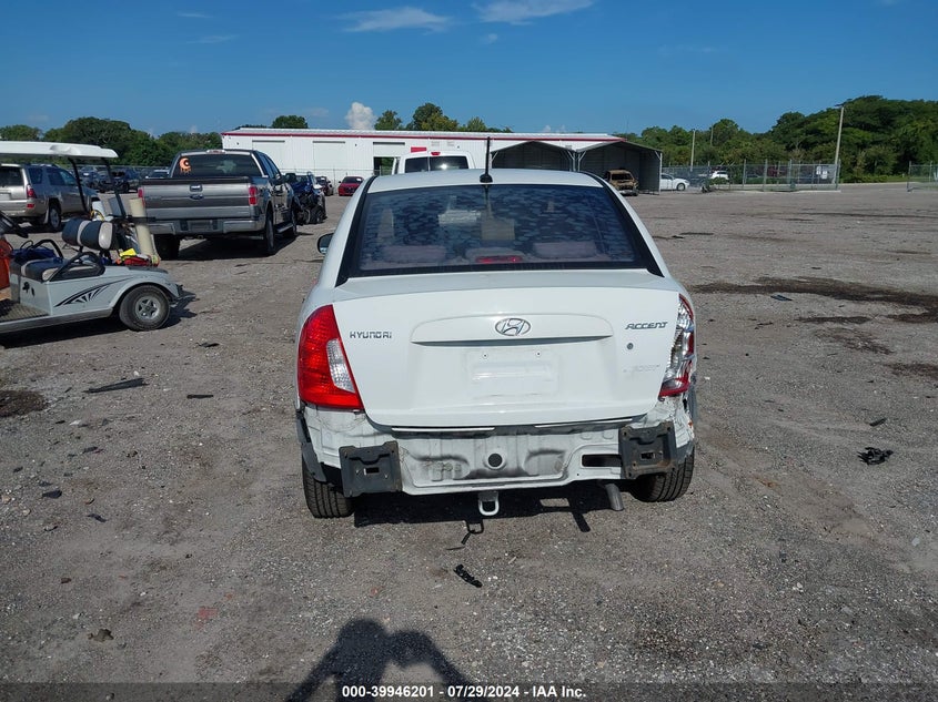 2010 Hyundai Accent Gls VIN: KMHCN4AC5AU460310 Lot: 39946201