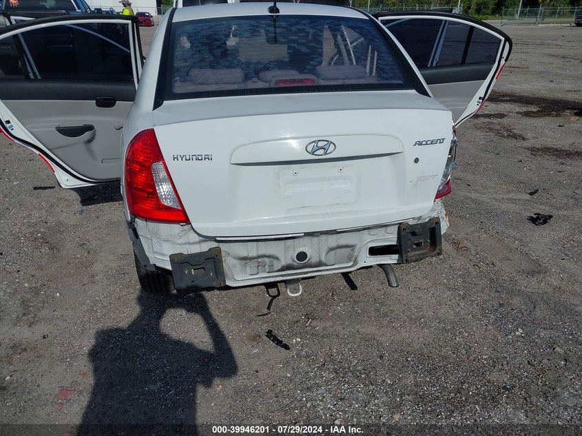 2010 Hyundai Accent Gls VIN: KMHCN4AC5AU460310 Lot: 39946201