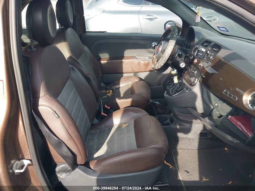 2013 Fiat 500 Sport VIN: 3C3CFFBR2DT513029 Lot: 39946204