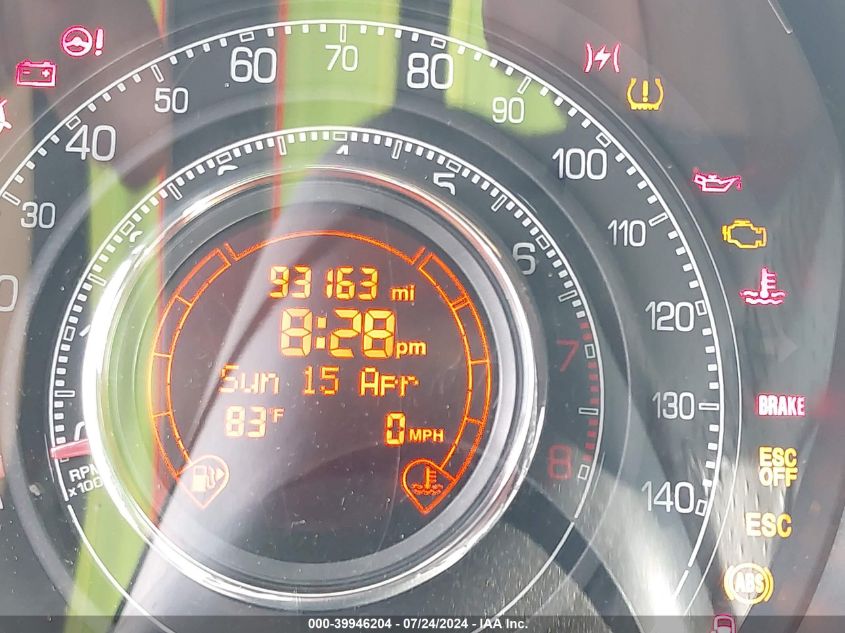 2013 Fiat 500 Sport VIN: 3C3CFFBR2DT513029 Lot: 39946204