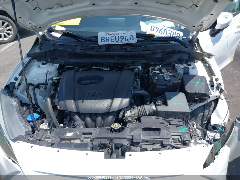 2018 Toyota Yaris Ia VIN: 3MYDLBYVXJY330547 Lot: 39946211