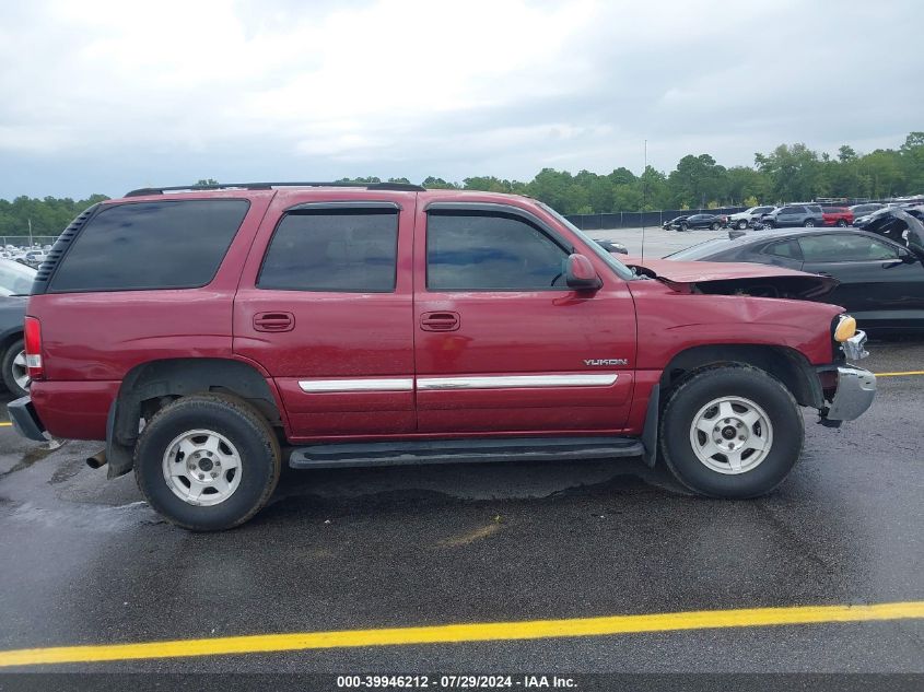 2004 GMC Yukon VIN: 1GKEK13V44J259446 Lot: 39946212