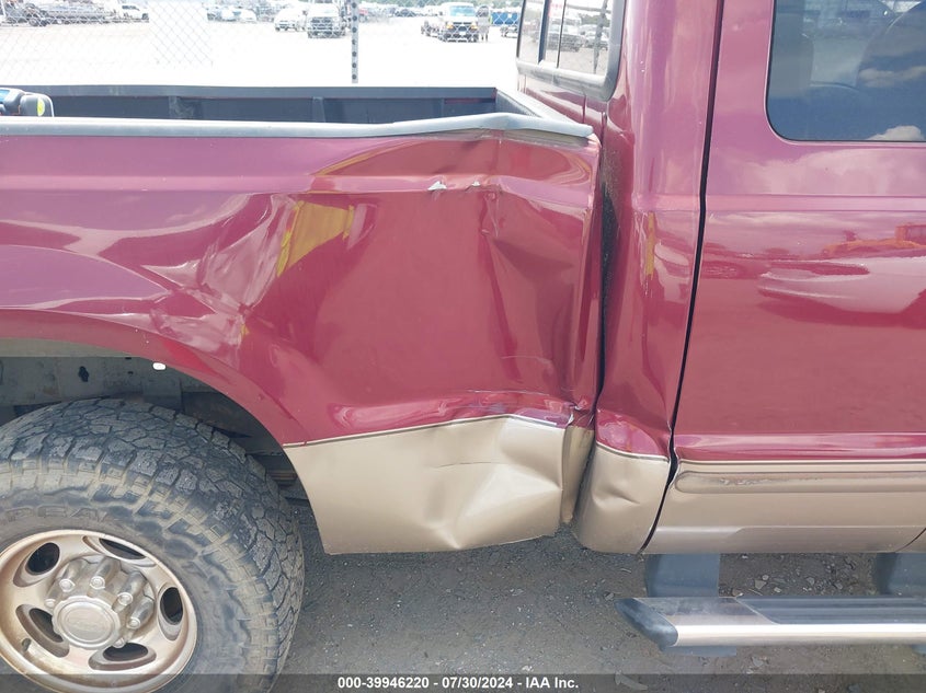 2004 Ford F-250 Lariat/Xl/Xlt VIN: 1FTNX21P34EC44775 Lot: 39946220