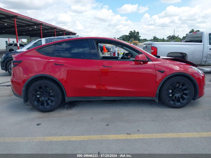 2021 TESLA MODEL Y LONG RANGE DUAL MOTOR ALL-WHEEL DRIVE - 5YJYGAEE4MF285995