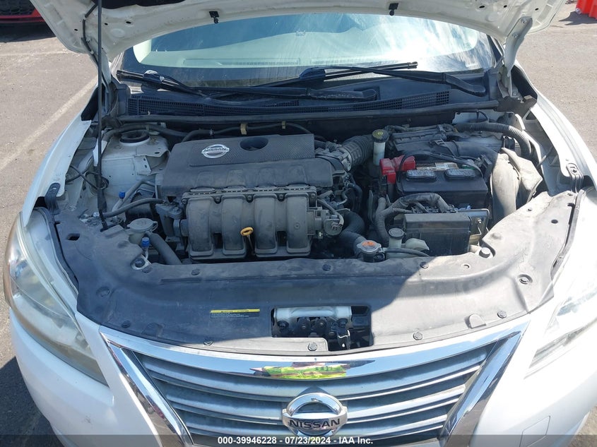 2014 Nissan Sentra Fe+ Sv VIN: 3N1AB7AP9EY304818 Lot: 39946228