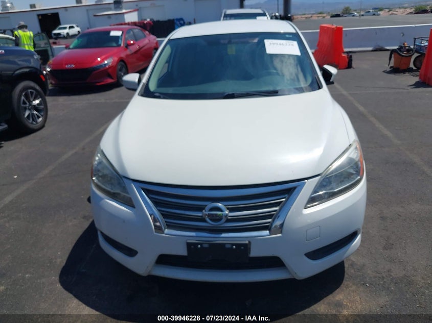 2014 Nissan Sentra Fe+ Sv VIN: 3N1AB7AP9EY304818 Lot: 39946228