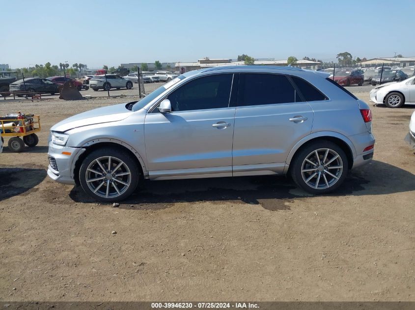 2018 Audi Q3 Premium Plus VIN: WA1JCCFS0JR023985 Lot: 39946230