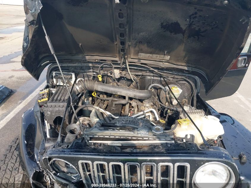 2003 Jeep Wrangler Sahara VIN: 1J4FA59S43P346745 Lot: 39946233