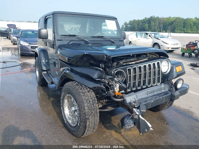 2003 Jeep Wrangler Sahara VIN: 1J4FA59S43P346745 Lot: 39946233