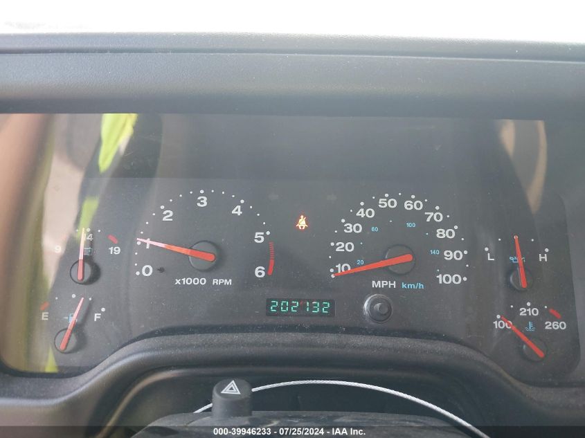 2003 Jeep Wrangler Sahara VIN: 1J4FA59S43P346745 Lot: 39946233