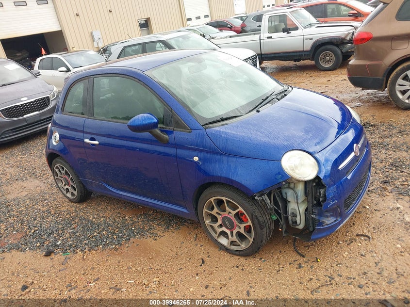 2012 Fiat 500 Sport VIN: 3C3CFFBR2CT365382 Lot: 39946265