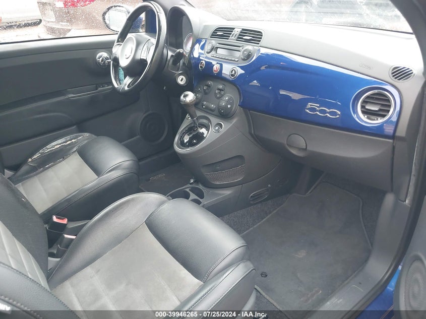 2012 Fiat 500 Sport VIN: 3C3CFFBR2CT365382 Lot: 39946265