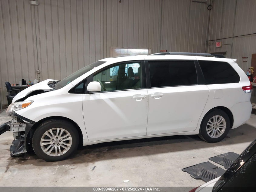 2012 Toyota Sienna Xle/Limited VIN: 5TDYK3DC0CS188023 Lot: 39946267