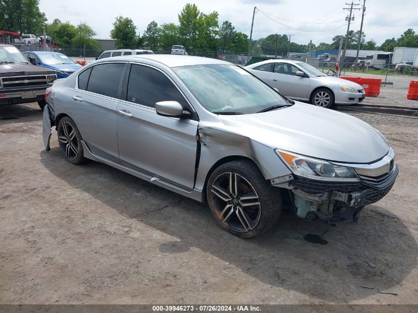 1HGCR2F19HA231730 2017 HONDA ACCORD - Image 1