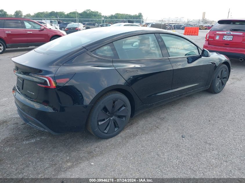 2024 TESLA MODEL 3 LONG RANGE DUAL MOTOR ALL-WHEEL DRIVE - 5YJ3E1EBXRF717079