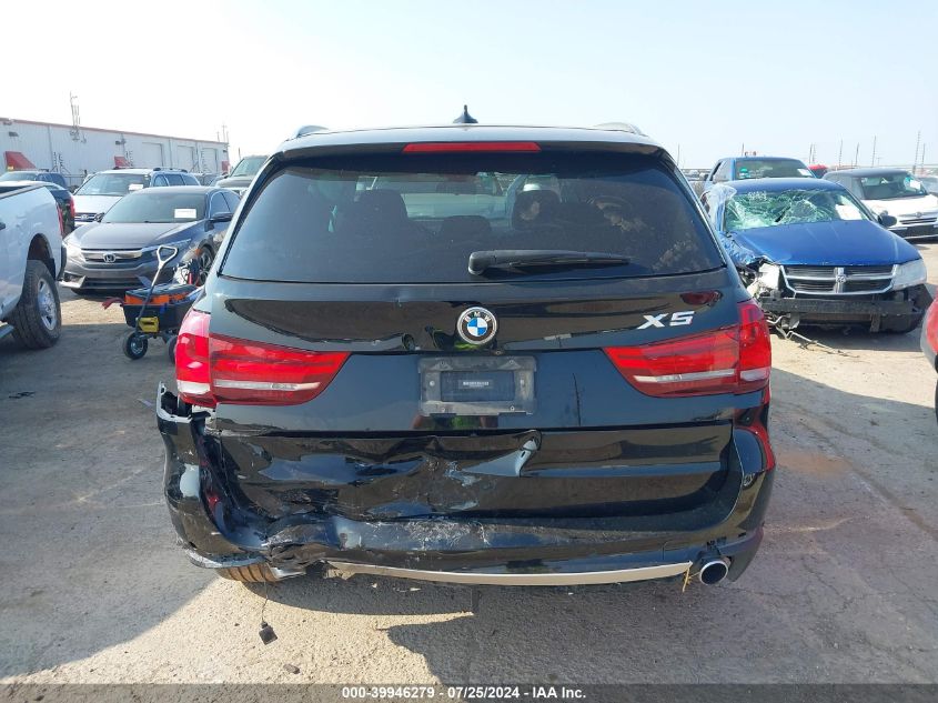 2017 BMW X5 Sdrive35I VIN: 5UXKR2C32H0X07076 Lot: 39946279