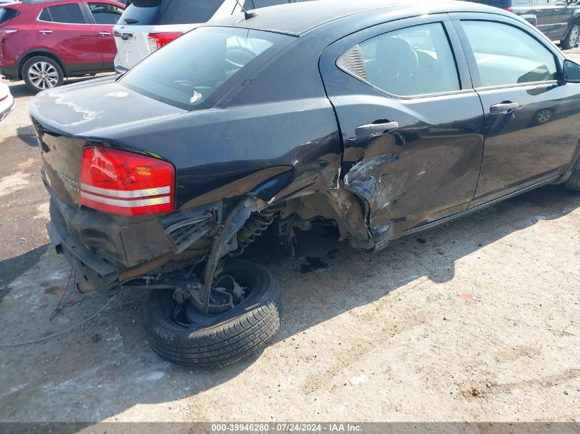 2010 Dodge Avenger Sxt VIN: 1B3CC4FB5AN199203 Lot: 39946280