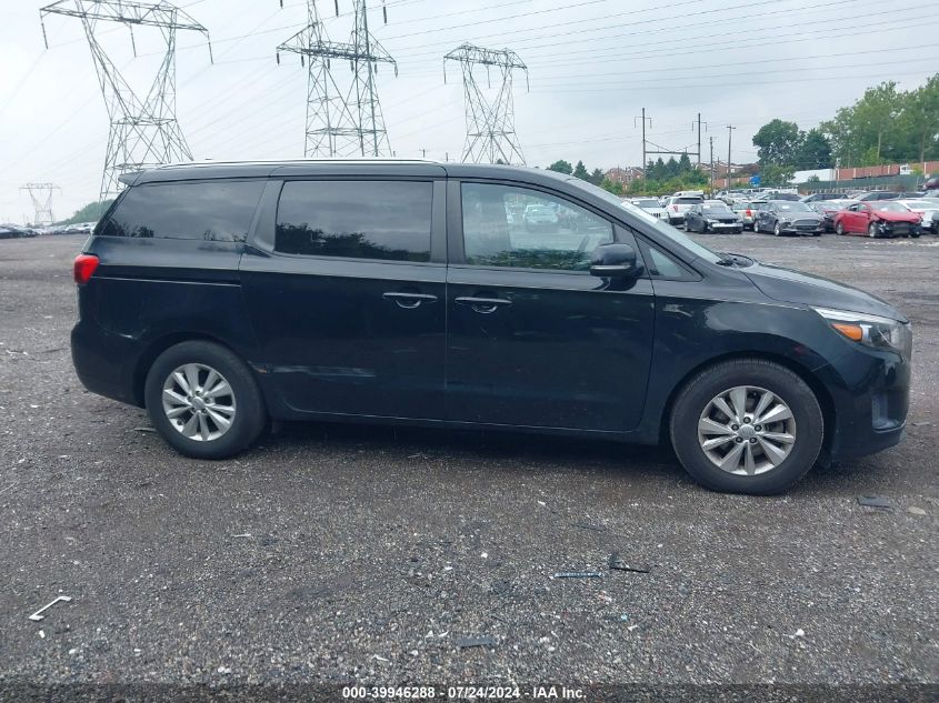 KNDMB5C11G6160893 2016 Kia Sedona Lx