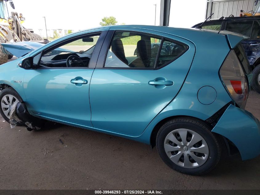 JTDKDTB36D1054456 2013 Toyota Prius C One