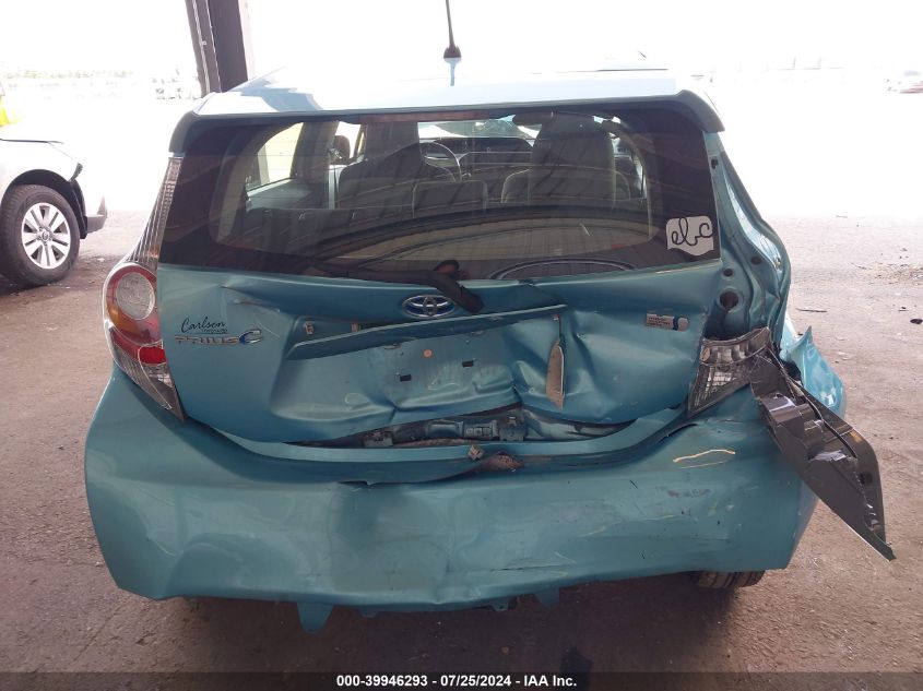 JTDKDTB36D1054456 2013 Toyota Prius C One