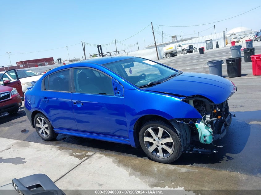 2012 Nissan Sentra 2.0 Sr VIN: 3N1AB6AP3CL773293 Lot: 39946303