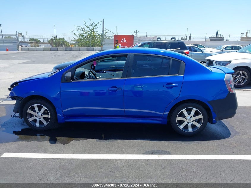 2012 Nissan Sentra 2.0 Sr VIN: 3N1AB6AP3CL773293 Lot: 39946303