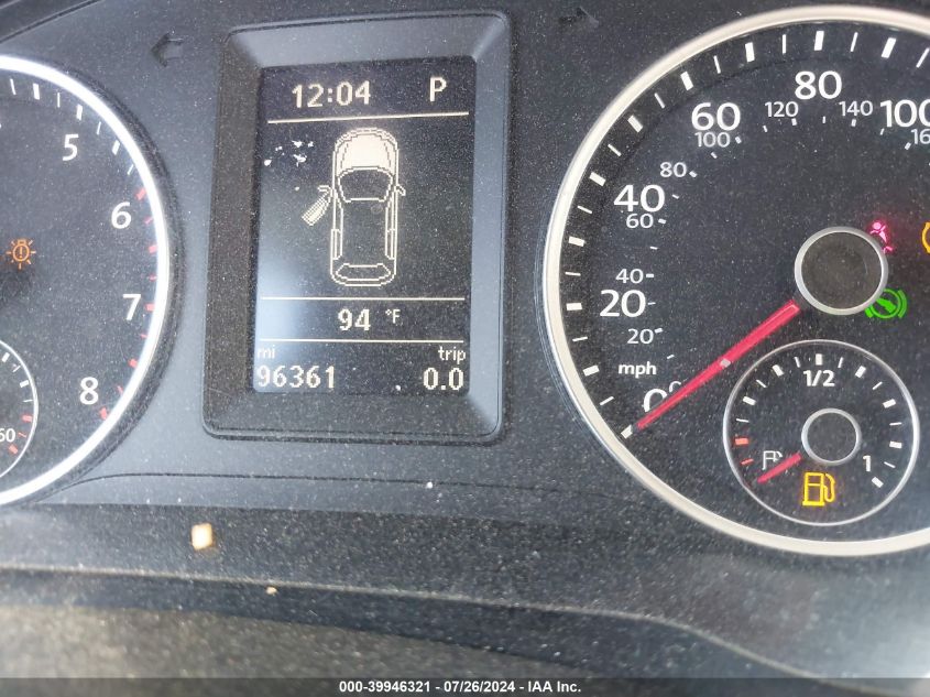 2017 Volkswagen Tiguan 2.0T/2.0T S VIN: WVGAV7AX0HK012350 Lot: 39946321